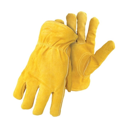 Boss Boss Therm Men's Indoor/Outdoor Insulated Driver Gloves Yellow L 1 pair 7186L